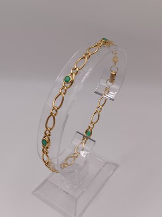 Pulsera Oro 18k -Fígaro- 4,56gr