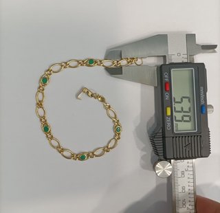 Pulsera Oro 18k -Fígaro- 4,56gr