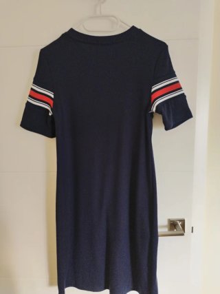 Vestido Bershka azul talla S