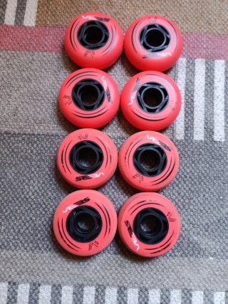 Ruedas SEBA 72mm (8 unidades)