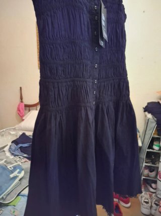 Vestido negro Rita Ora Talla M