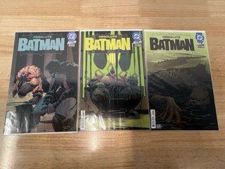 Absolute Batman #1-#19 | TODOS 1st print Cover A