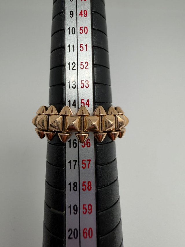 Anillo Cartier Oro 18k 11.18gr talla 15