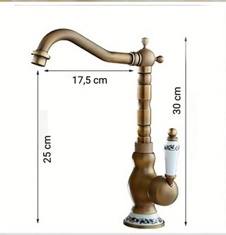 Nuovo rubinetto alto per lavandino bagno