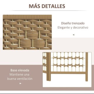 Biombo separador de ambientes de 6 paneles