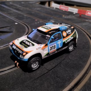 Slotcar Scalextric Volkswagen Touareg Carlos Sousa