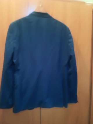 Traje de chaqueta azul hombre