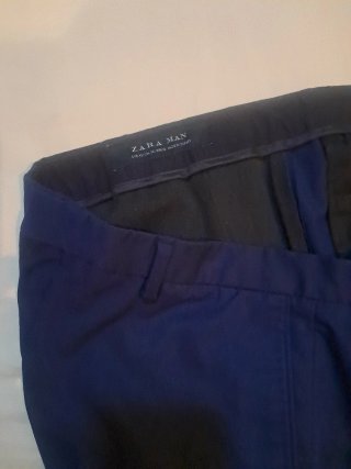 Traje de chaqueta azul hombre