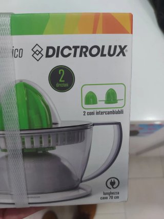 Spremiagrumi Elettrico Dictrolux 25W nuovo