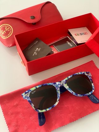 Gafas de sol Ray-Ban Wayfarer azules