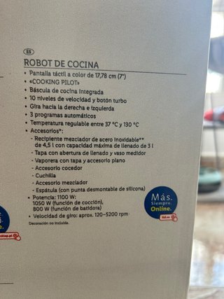 Robot Cocina Silvercrest Monsieur Cuisine Connect