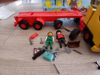 Camión Mammut Power Playmobil con remolque