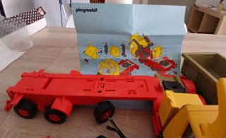Camión Mammut Power Playmobil con remolque