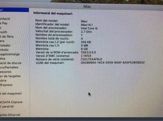 iMac 9.1 Apple Argento/Bianco