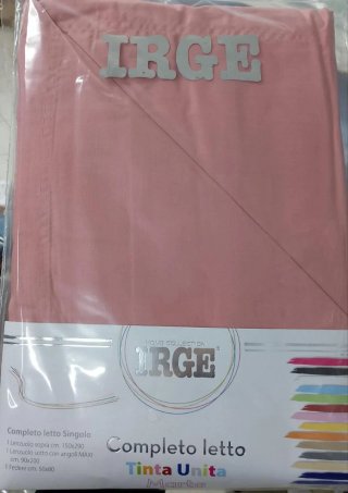 Completo letto singolo IRGE Tinta Unita