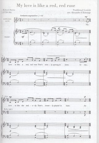 Música Coral Secular para Ocasiones Especiales