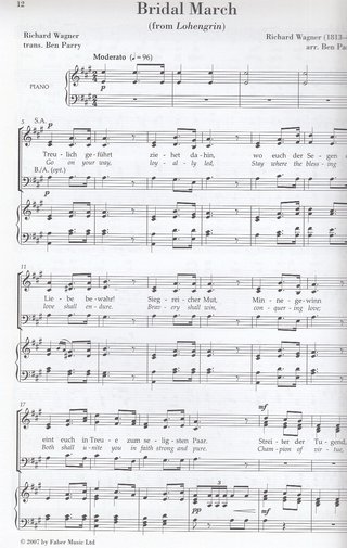 Música Coral Secular para Ocasiones Especiales
