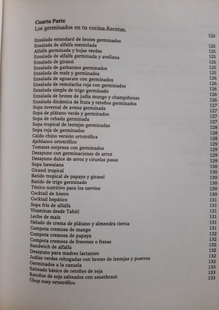 LA CULTURA DE LOS GERMINADOS