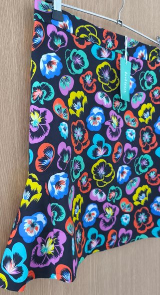 Falda mini Lolina floral multicolor