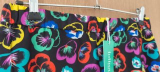 Falda mini Lolina floral multicolor