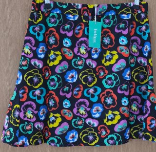 Falda mini Lolina floral multicolor