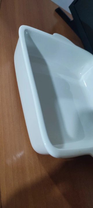 Piatto portata ceramica artigianale smaltata