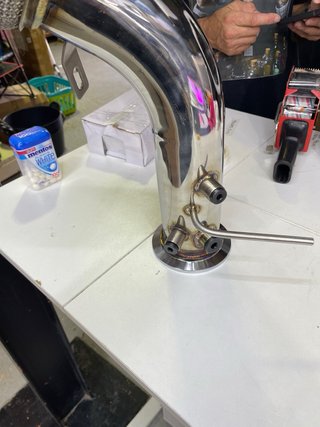 Tubo de drenagem em aço inoxidável