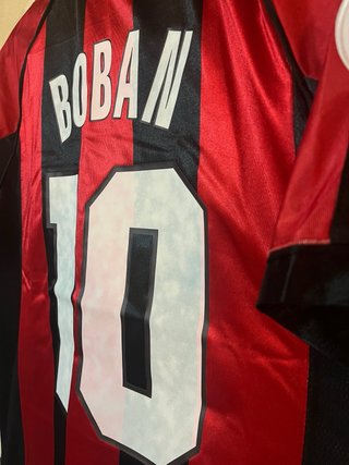 Maglia Milan Boban 98/99 Home Adidas Serie A