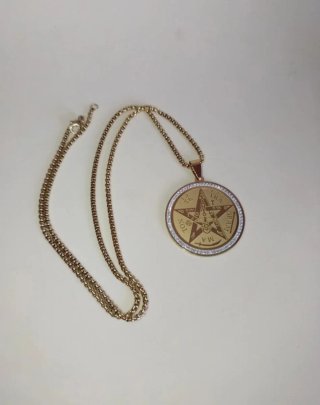 Collana Amuleto Tetragrammaton Portafortuna Talism
