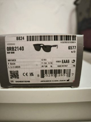 Gafas Ray-Ban Wayfarer Negras