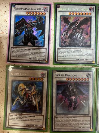 Lotto Carte Yu-Gi-Oh! Rare Xyz & Synchro