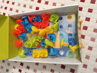 Pack Juegos Infantiles: Pegs y Laberinto Tortuga