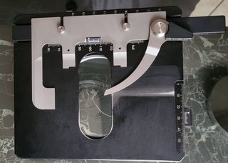Tavolino portaoggetti x microscopio ZEISS 45 35 15