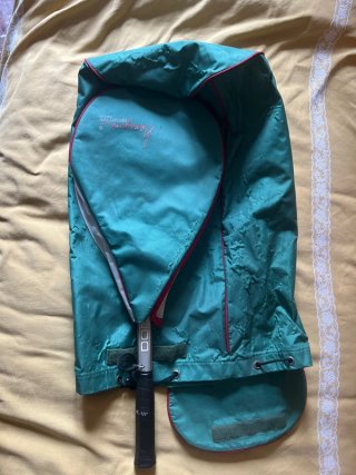 Borsa sportiva Hexagone vintage rara tennis padel