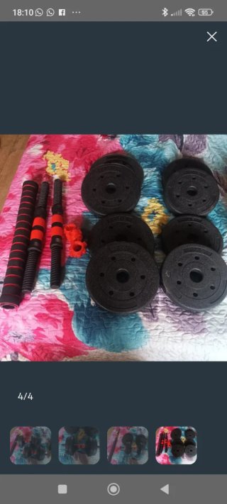 Juego de pesas 10 kg