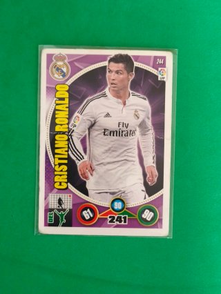 Lote Cromos Cartas Messi y Cristiano Ronaldo