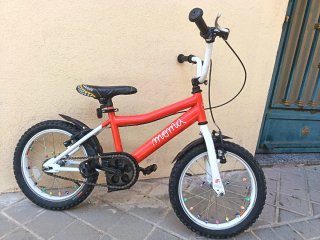 Bicicleta infantil Moma Roja