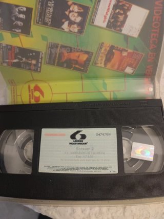 VHS Scream 2 V.O. Subtítulos Castellano