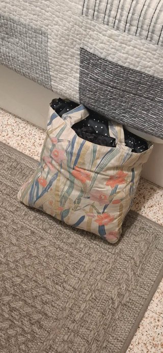 Bolsa de playa floral