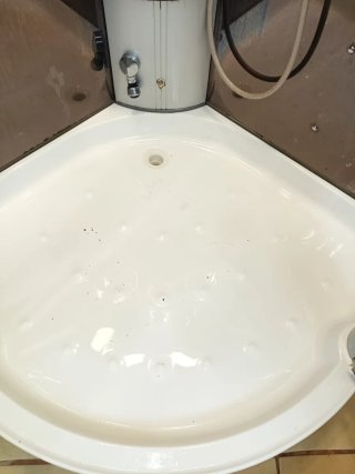 Cabina de ducha moderna