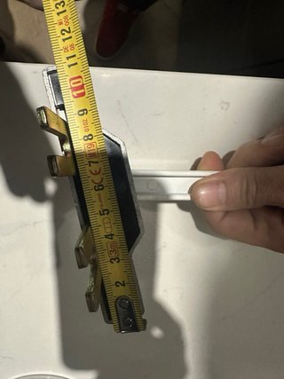Manilla blanca para puerta o ventana