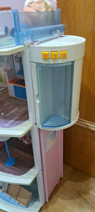 Casa Barriguitas con muñecas