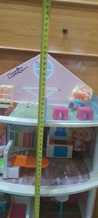 Casa Barriguitas con muñecas