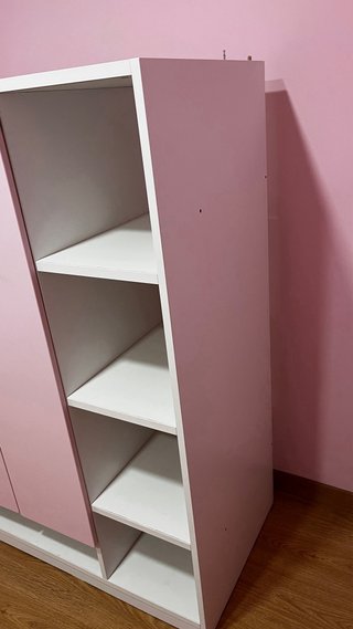 Armario Blanco y Rosa Ikea