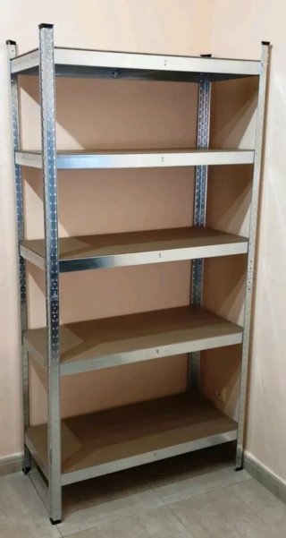 Pack 2 estanterias metálicas 180cm NUEVAS