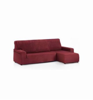 Funda Elástica Chaise Longe Derecho Burdeos