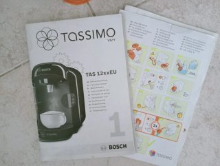 Cafetera Tassimo TAS 12xxEU Roja