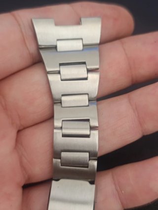 Armis correa reloj vintage NOS plata