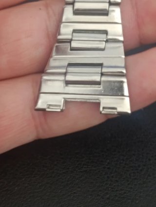 Armis correa reloj vintage NOS plata