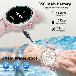 NUEVO Reloj Inteligente AMOLED 1.46 Rosa/Plata
